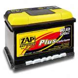 Аккумулятор ZAP PLUS (60 Ah) 520 A, 12 V Обратная, R+