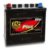 Аккумулятор ZAP PLUS (60 Ah) 390 A, 12 V Прямая, L+