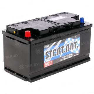 Аккумулятор СТАРТБАТ (100 Ah) 830 A, 12 V Прямая, L+ L5 SB1001E