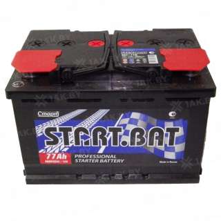 Аккумулятор СТАРТБАТ (77 Ah) 550 A, 12 V Обратная, R+ L3 SB770E