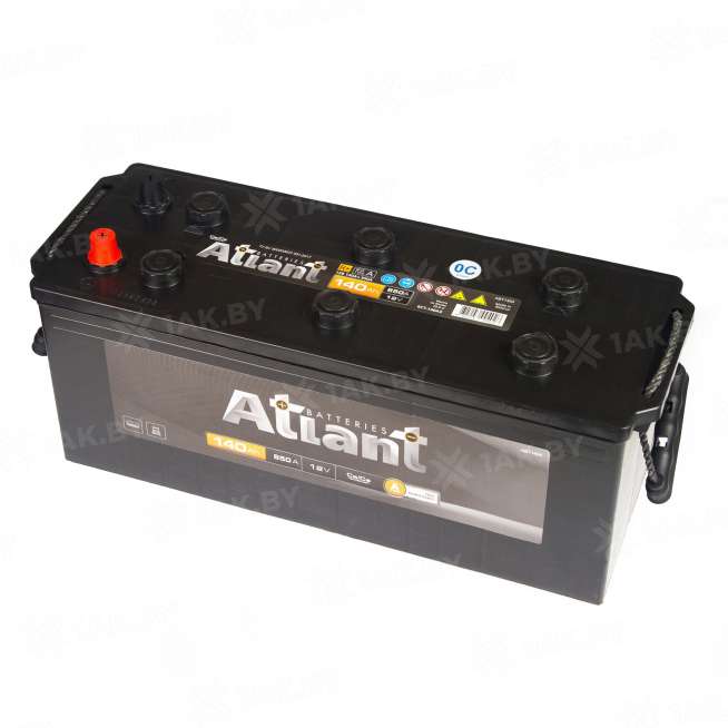 Аккумулятор ATLANT Black (140 Ah) 850 A, 12 V Прямая, L+ D5 AB1403SU 0