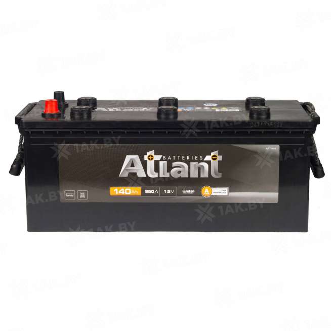 Аккумулятор ATLANT Black (140 Ah) 850 A, 12 V Прямая, L+ D5 AB1403SU 1
