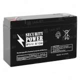 Аккумулятор SECURITY POWER (12 Ah,6 V) AGM 151x50x94 1.63 кг