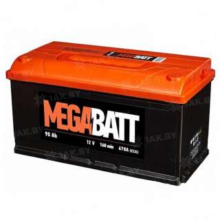 Аккумулятор MEGA BATT (90 Ah) 670 A, 12 V Обратная, R+ L5 Аккумулятор MEGA BATT (90 Ah) 670 A, 12 V Обратная, R+ L5