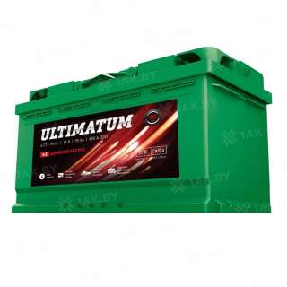 Аккумулятор ULTIMATUM Euro (95 Ah) 850 A, 12 V Обратная, R+ L5