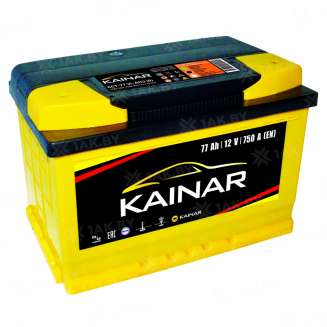 Аккумулятор KAINAR (77 Ah) 750 A, 12 V Обратная, R+ 0
