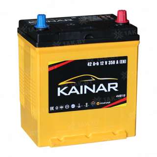 Аккумулятор KAINAR (42 Ah) 350 A, 12 V Обратная, R+ B19