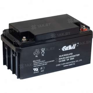 Аккумулятор CASIL для ИБП, детского электромобиля, эхолота (65 Ah,12 V) AGM 350x167x178 20.5 кг Аккумулятор CASIL для ИБП, детского электромобиля, эхолота (65 Ah,12 V) AGM 350x167x178 20.5 кг