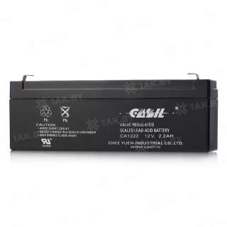 Аккумулятор CASIL для ИБП, детского электромобиля, эхолота (2.2 Ah,12 V) AGM 177x34x60 0.95 кг Аккумулятор CASIL для ИБП, детского электромобиля, эхолота (2.2 Ah,12 V) AGM 177x34x60 0.95 кг
