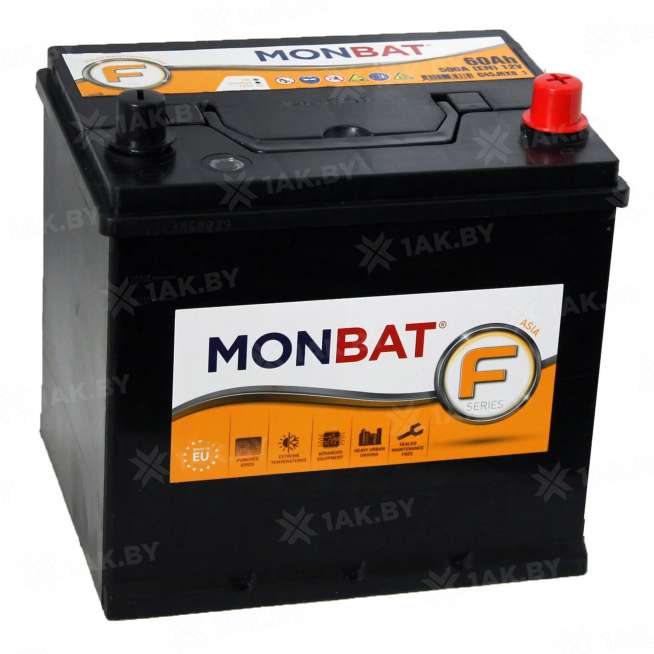 Аккумулятор MONBAT (60 Ah) 500 A, 12 V Обратная, R+ D23 0
