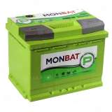 Аккумулятор MONBAT Premium (63 Ah) 600 A, 12 V Обратная, R+ L2