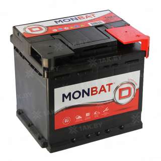 Аккумулятор MONBAT (50 Ah) 420 A, 12 V Обратная, R+ L1 Аккумулятор MONBAT (50 Ah) 420 A, 12 V Обратная, R+ L1