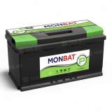Аккумулятор MONBAT Premium (90 Ah) 820 A, 12 V Обратная, R+ L4