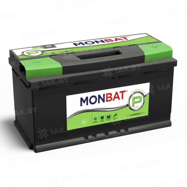 Аккумулятор MONBAT Premium (90 Ah) 820 A, 12 V Обратная, R+ L4 0
