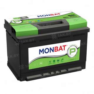 Аккумулятор MONBAT Premium (80 Ah) 780 A, 12 V Обратная, R+ L3 Аккумулятор MONBAT Premium (80 Ah) 780 A, 12 V Обратная, R+ L3