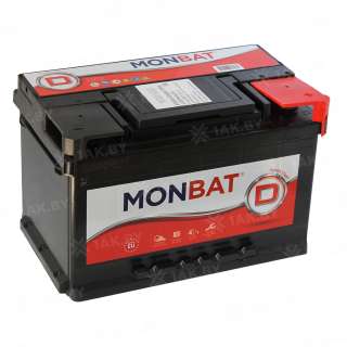 Аккумулятор MONBAT (80 Ah) 770 А, 12 V Обратная, R+ LB3 Аккумулятор MONBAT (80 Ah) 770 А, 12 V Обратная, R+ LB3