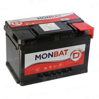 Аккумулятор MONBAT (80 Ah) 770 А, 12 V Обратная, R+ LB3 0