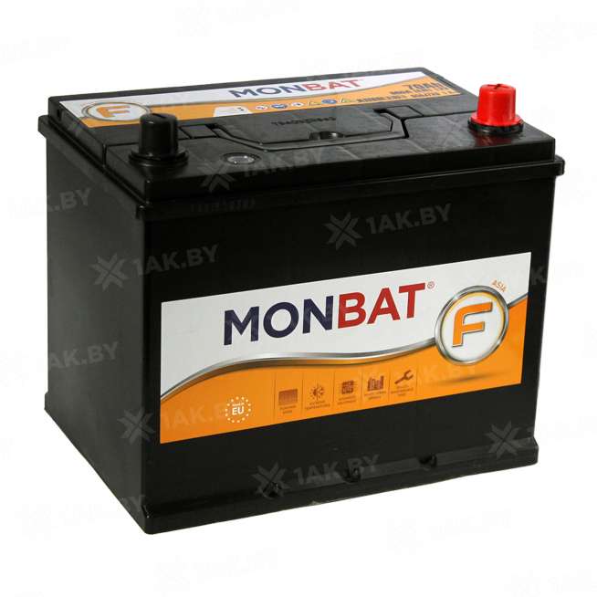 Аккумулятор MONBAT (70 Ah) 580 А, 12 V Обратная, R+ D23 0