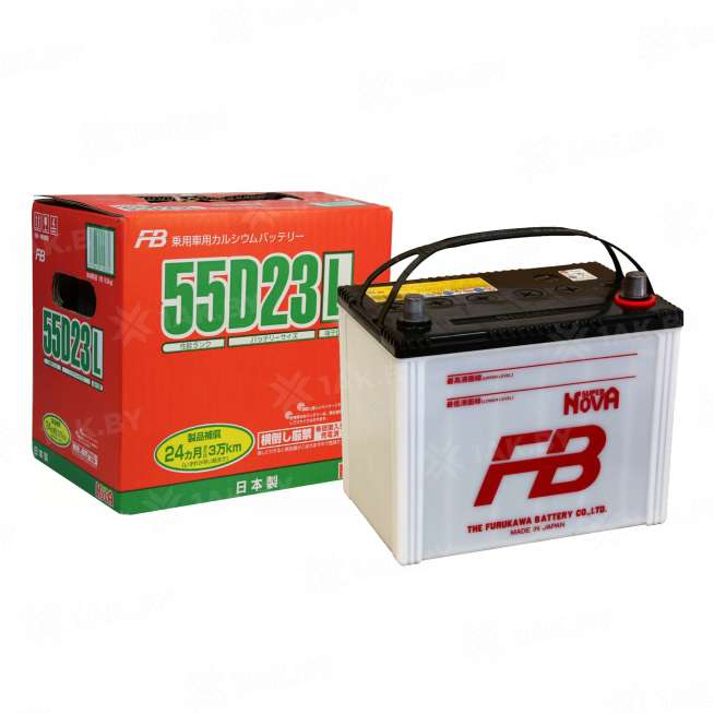 Аккумулятор FURUKAWA (65 Ah) 620 A, 12 V Обратная, R+ D23 0