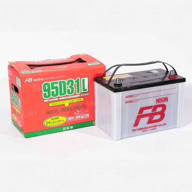 Аккумулятор FURUKAWA (80 Ah) 740 A, 12 V Обратная, R+ D31 0