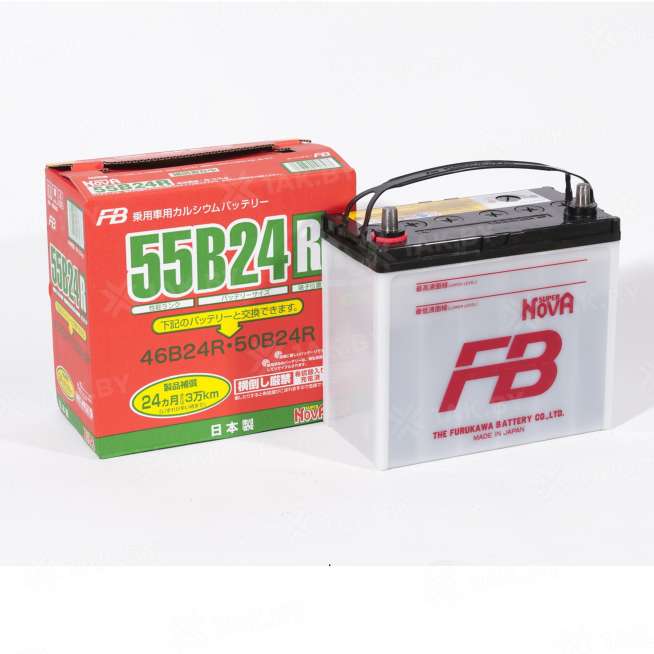 Аккумулятор FURUKAWA (45 Ah) 570 A, 12 V Прямая, L+ B24 0