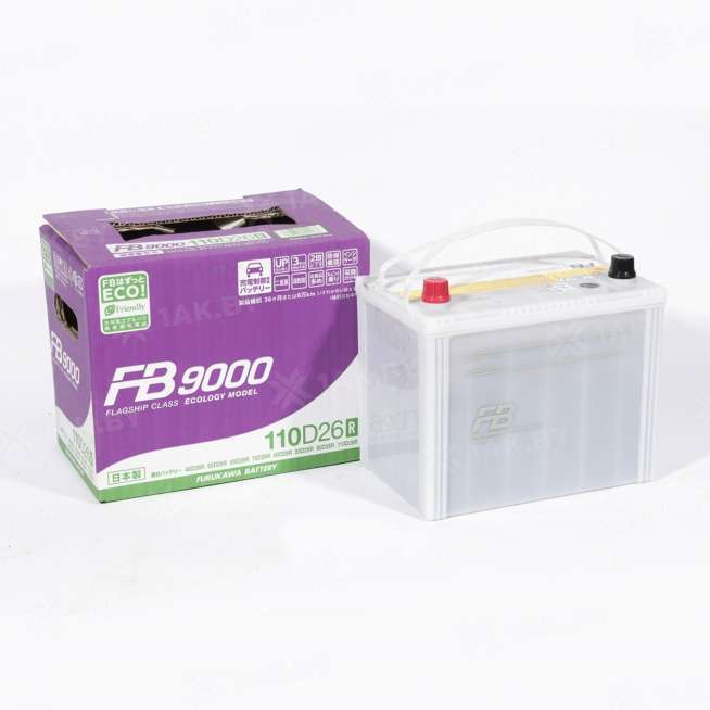 Аккумулятор FURUKAWA (80 Ah) 760 A, 12 V Прямая, L+ D26 0
