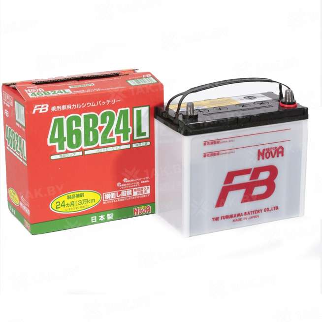 Аккумулятор FURUKAWA (45 Ah) 330 A, 12 V Обратная, R+ B24 0