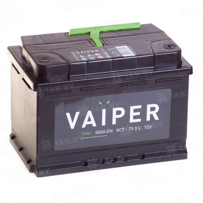 Аккумулятор VAIPER (75 Ah) 580 А, 12 V Обратная, R+ L3 0
