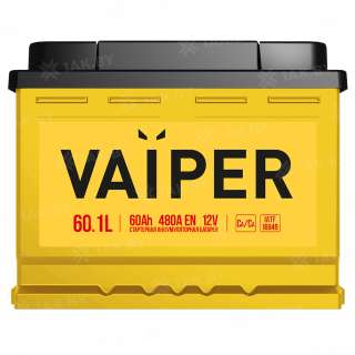 Аккумулятор VAIPER (60 Ah) 480 A, 12 V Прямая, L+ L2