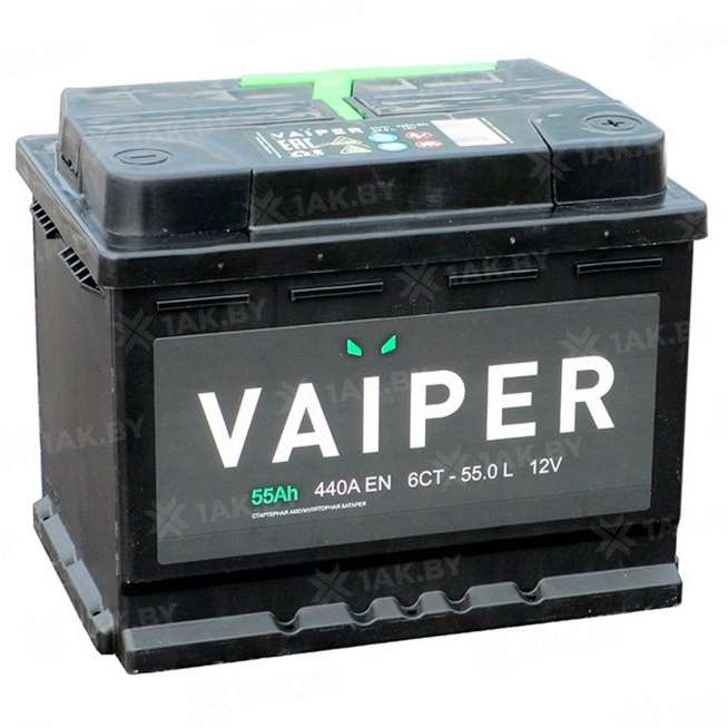 Аккумулятор VAIPER (55 Ah) 440 A, 12 V Обратная, R+ L2 0