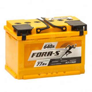 Аккумулятор FORA-S (77 Ah) 640 A, 12 V Прямая, L+ L3 Аккумулятор FORA-S (77 Ah) 640 A, 12 V Прямая, L+ L3