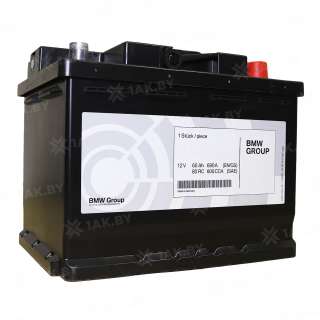 Аккумулятор BMW (60 Ah) 680 A, 12 V Обратная, R+ L2 Аккумулятор BMW (60 Ah) 680 A, 12 V Обратная, R+ L2