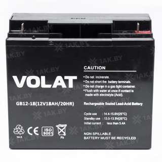 Аккумулятор VOLAT для ИБП, детского электромобиля, эхолота (28 Ah,12 V) AGM 166x175x125 8 кг Аккумулятор VOLAT для ИБП, детского электромобиля, эхолота (28 Ah,12 V) AGM 166x175x125 8 кг