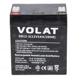 Аккумулятор VOLAT (5 Ah,12 V) AGM 90x70x101 1.55 кг