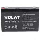 Аккумулятор VOLAT (7 Ah,6 V) AGM 151x33x100 1.1 кг Аккумулятор VOLAT (7 Ah,6 V) AGM 151x33x100 1.1 кг