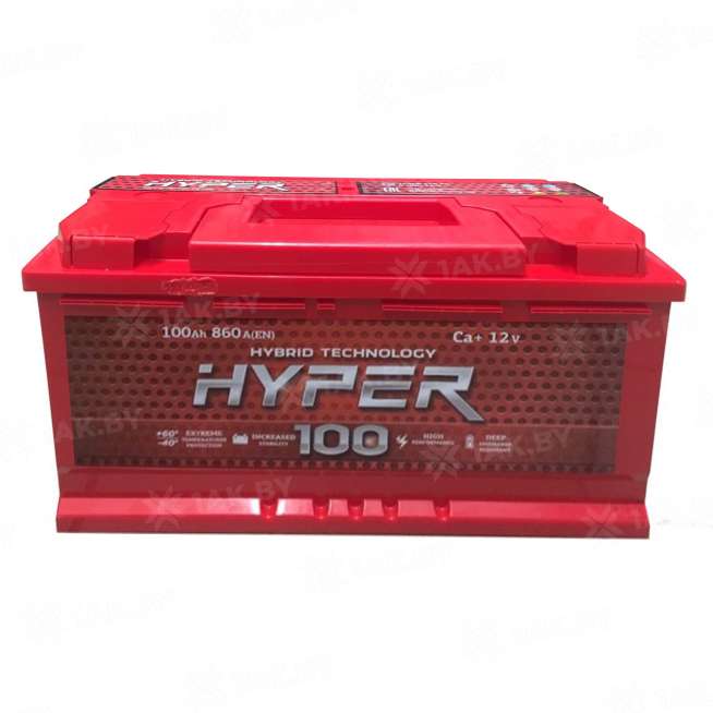 Аккумулятор HYPER (100 Ah) 860 A, 12 V Обратная, R+ L5 0