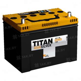 Аккумулятор Titan Asia (62 Ah) 550 A, 12 V Прямая, L+ D23 0