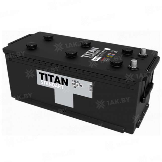 Аккумулятор Titan Standart (135 Ah) 880 A, 12 V Прямая, L+ D4 0