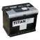 Аккумулятор Titan Standart (62 Ah) 570 A, 12 V Обратная, R+ L2 0