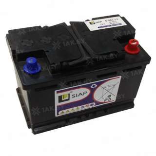 Аккумулятор SIAP (52 Ah,12 V) GEL 278x175x190 мм Аккумулятор SIAP (52 Ah,12 V) GEL 278x175x190 мм