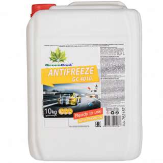 Антифриз готовый к применению GreenCool Antifreeze GC4010 жёлтый, 10кг, Беларусь Антифриз готовый к применению GreenCool Antifreeze GC4010 жёлтый, 10кг, Беларусь