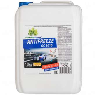 Антифриз готовый к применению GreenCool Antifreeze GC3010 синий, 10кг, Беларусь 2