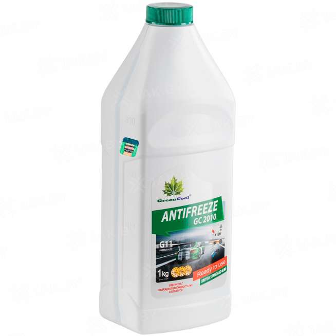 Антифриз готовый к применению GreenCool Antifreeze GC2010 зеленый, 1кг, Беларусь 1