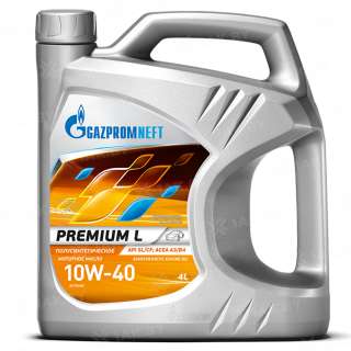 Масло моторное Gazpromneft Premium 10W-40 L, 4л, Россия Масло моторное Gazpromneft Premium 10W-40 L, 4л, Россия