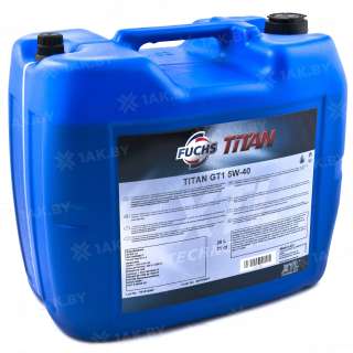 Масло моторное FUCHS  TITAN GT1 5W-40 SN 505.01 DEXOS2, 20 л