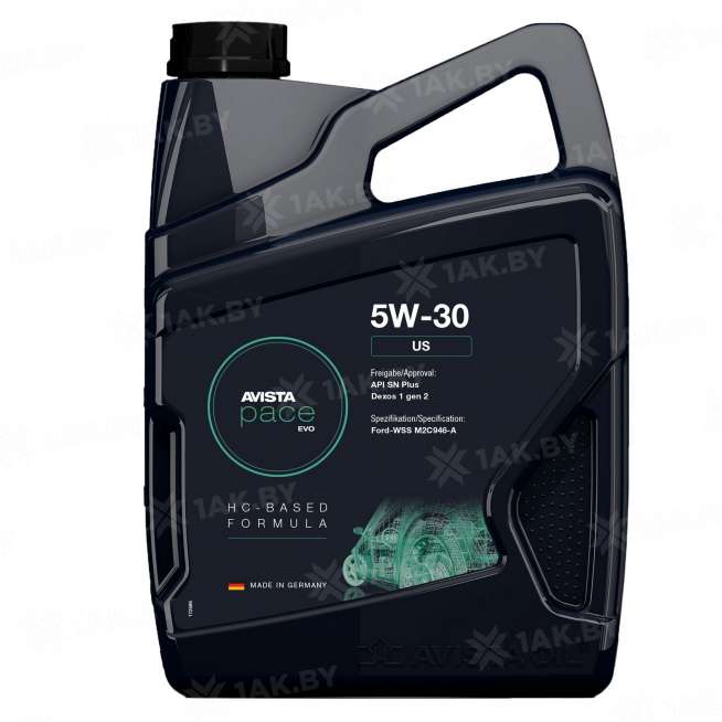 Масло моторное AVISTA PACE EVO US 5W-30, 4 л 0