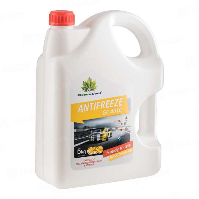 Антифриз готовый к применению GreenCool Antifreeze GC4010 жёлтый, 5кг, Беларусь 3