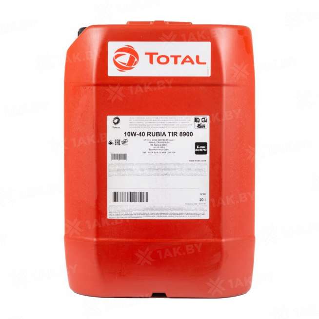 Масло моторное TOTAL RUBIA TIR 8900 10W-40, 20л 1