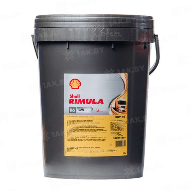 масло моторное Shell Rimula R6 LM 10W-40, 20л 1