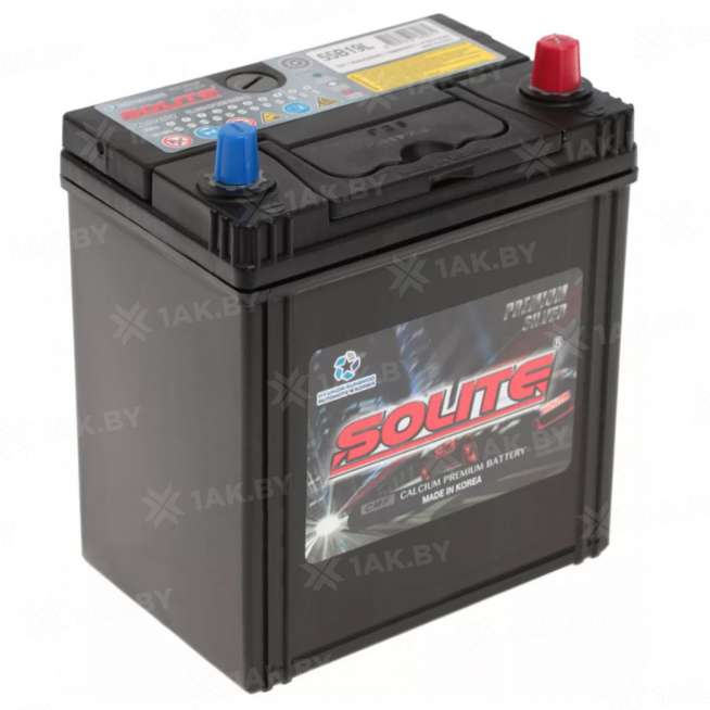 Аккумулятор SOLITE SILVER PREMIUM (50 Ah) 410 A, 12 V Обратная, R+ B19 55B19L 0